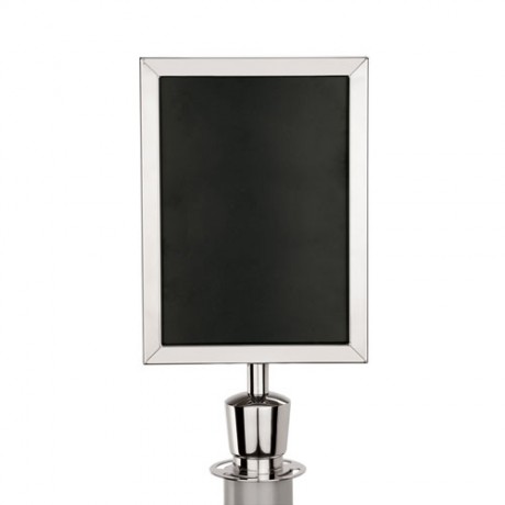 Panou, afisaj inox A4 stalpi delimitare Classic ECO