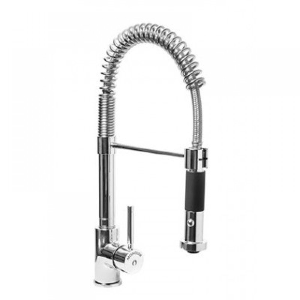 Baterie cu dus din inox 44 cm