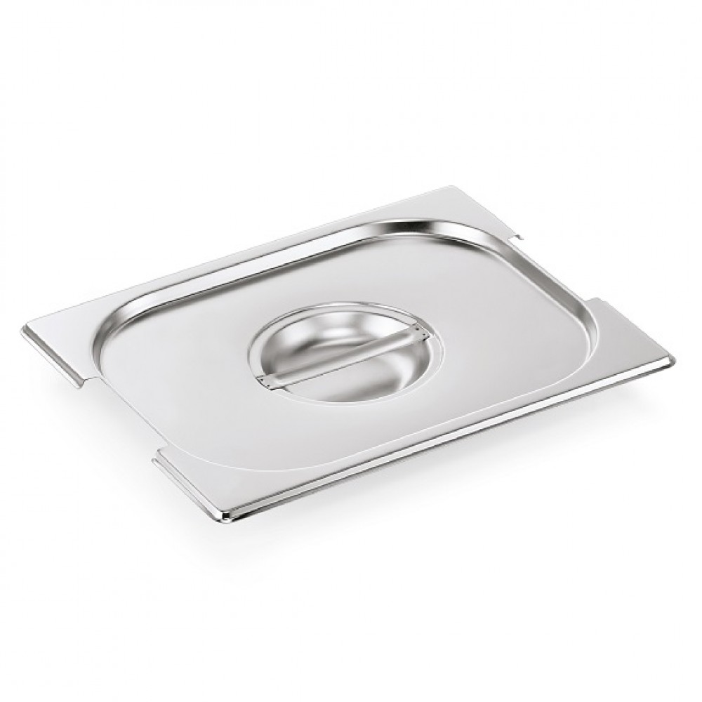 Capac cuva inox GN1/2 cu manere, 325 × 265 mm