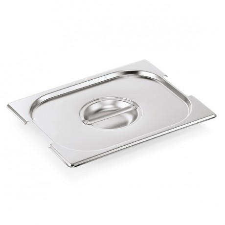 Capac cuva inox GN1/2 cu manere, 325 × 265 mm