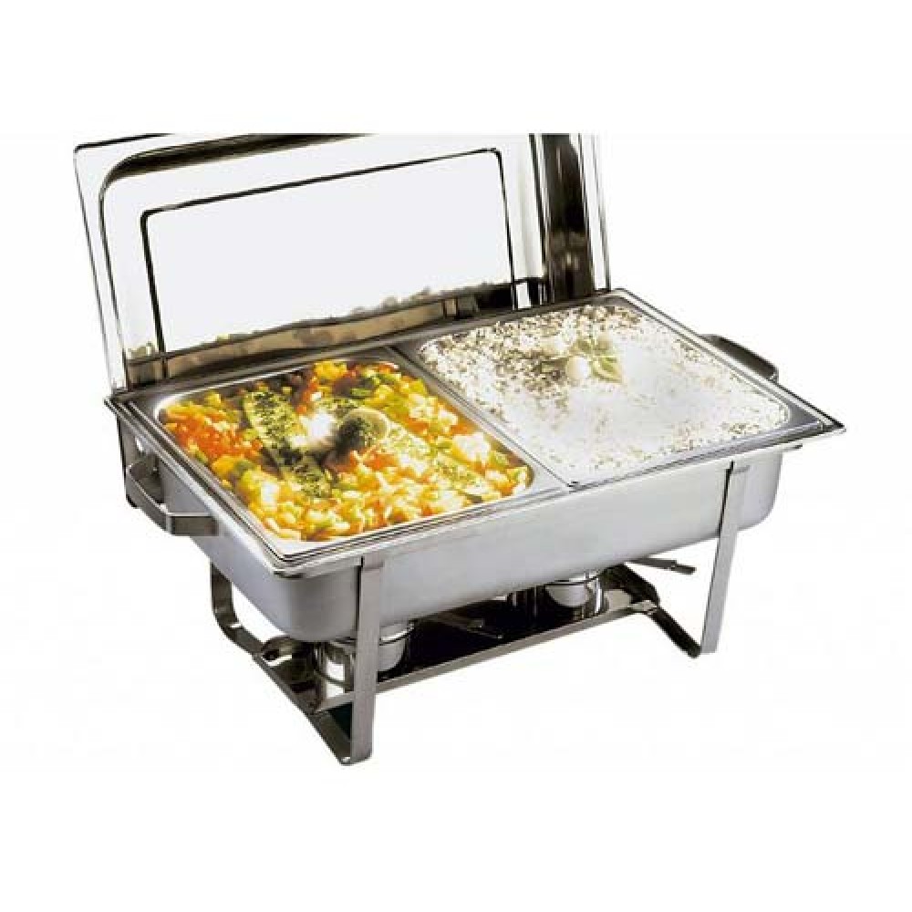 Chafing dish inox 2 x 3.5 litri