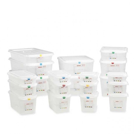 Cutie cu capac GN 1/3-65 mm, 2.5 lt, depozitare alimente