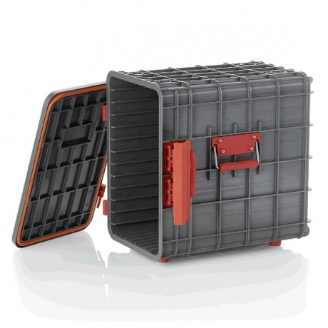Cutie transport alimente reci in cuve GN 1/1