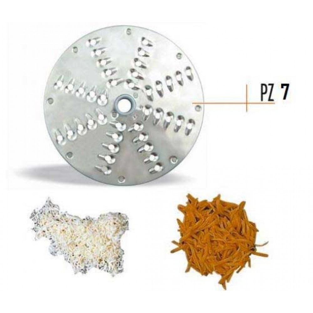 Disc de răzuit, robot bucătărie, profesional, 7 mm