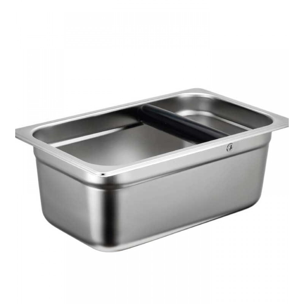 Knock Box rest cafea, inox, 265x162 x(H)100 mm