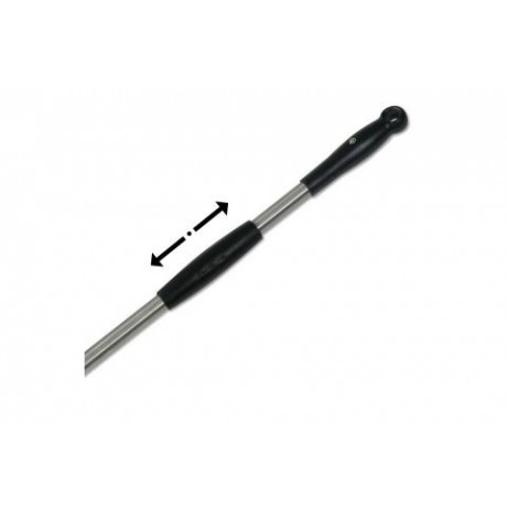 Perie cuptor pizza, paine 159 cm, maner inox culisant
