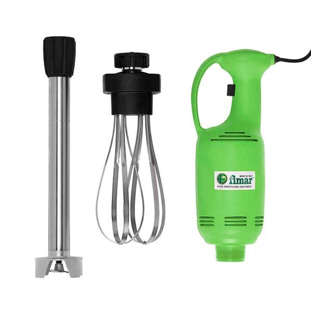 Mixer de mana cu tel, vertical, de mână, profesional, 350 W, tijă 40 cm, viteză 15000 rpm