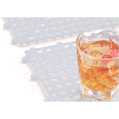 Uscator/drip mate pahare ALB - 30x30 cm