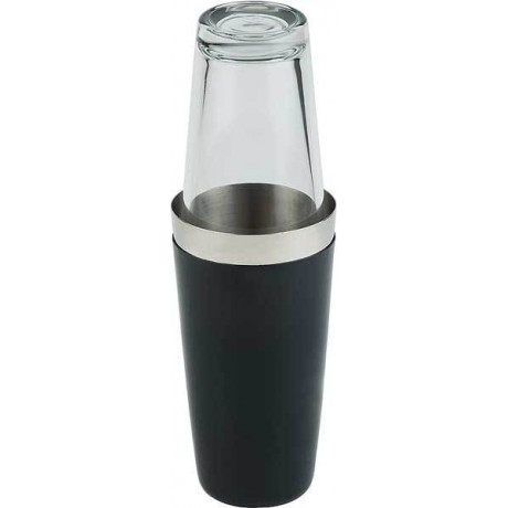 Boston shaker culoare neagra 800 ml