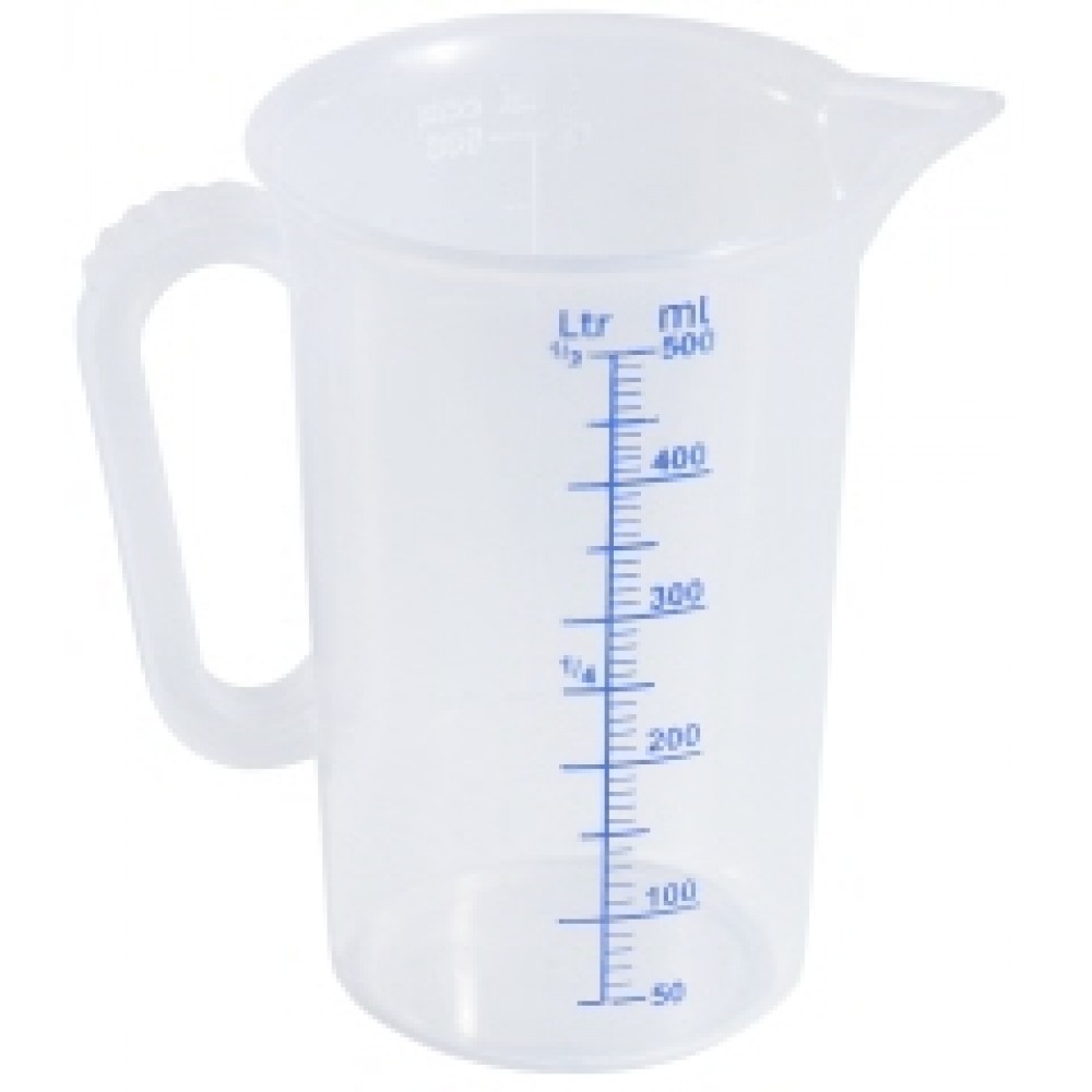 Cana gradata polipropilena 500 ml