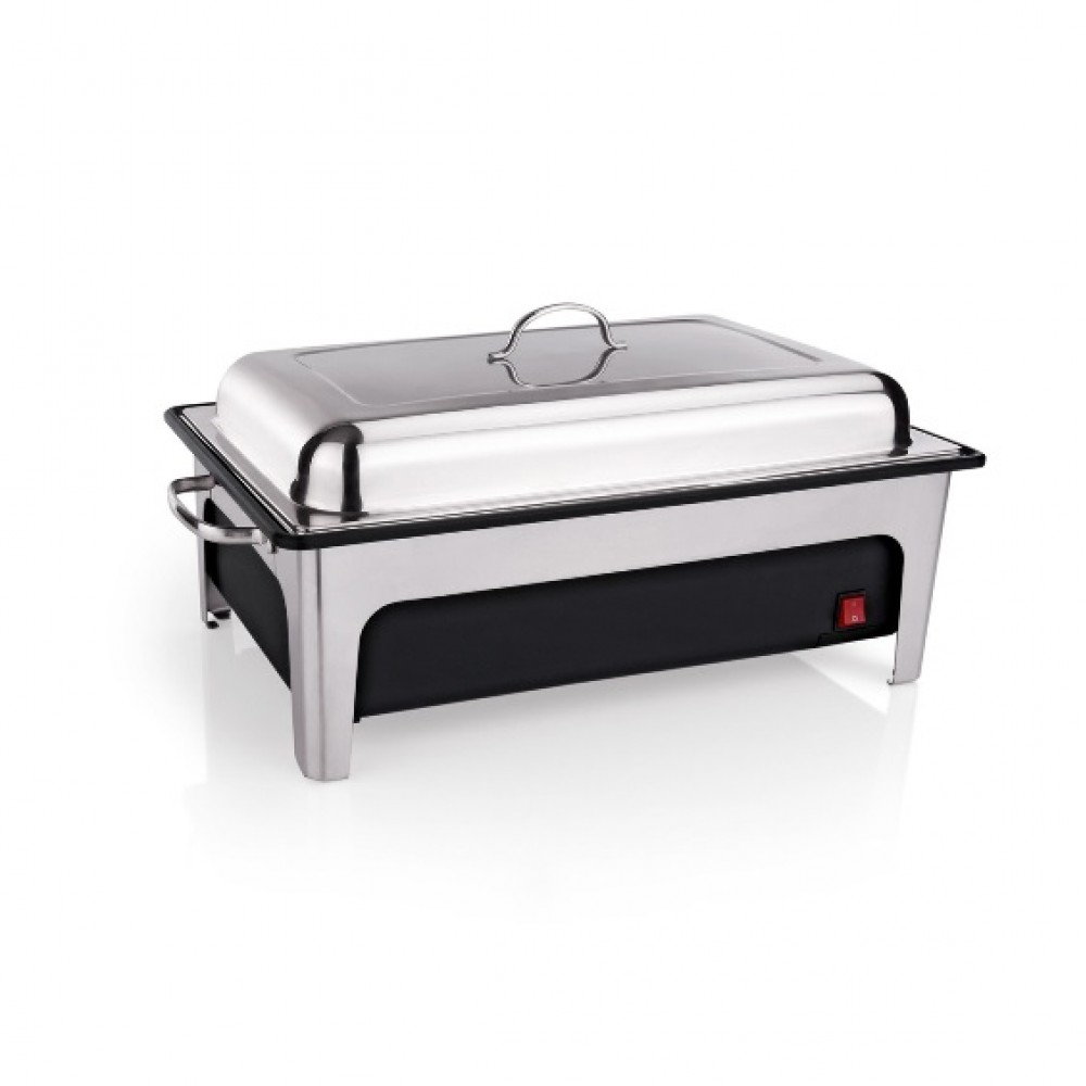 Chafing dish electric cu capac GN 1/1 - 100 mm